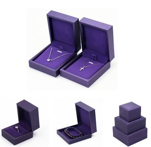 TOP GRADE LEATHER JEWELRY BOX_ NECKLACE BOX_RING BOX